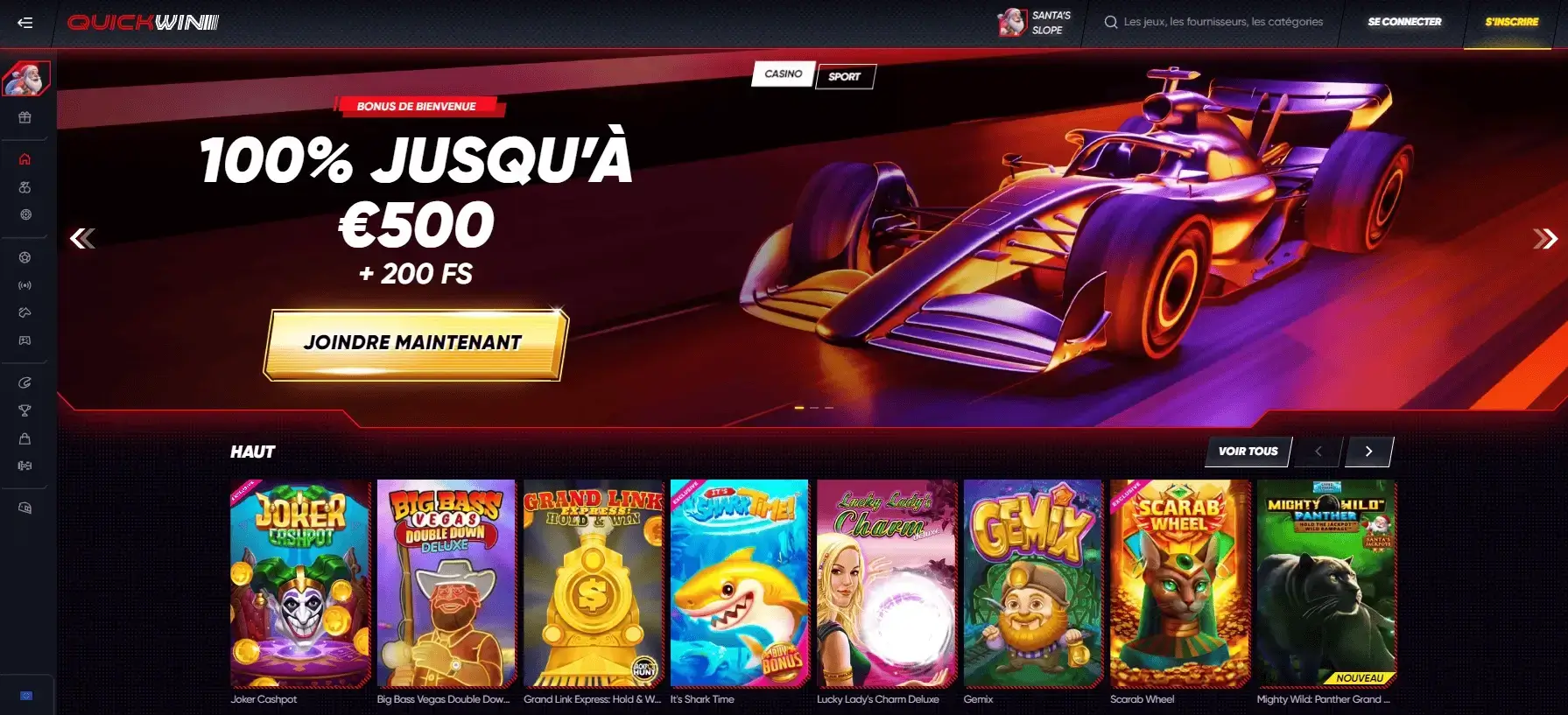 Revue de la plateforme QuickWin casino QuickWin casino