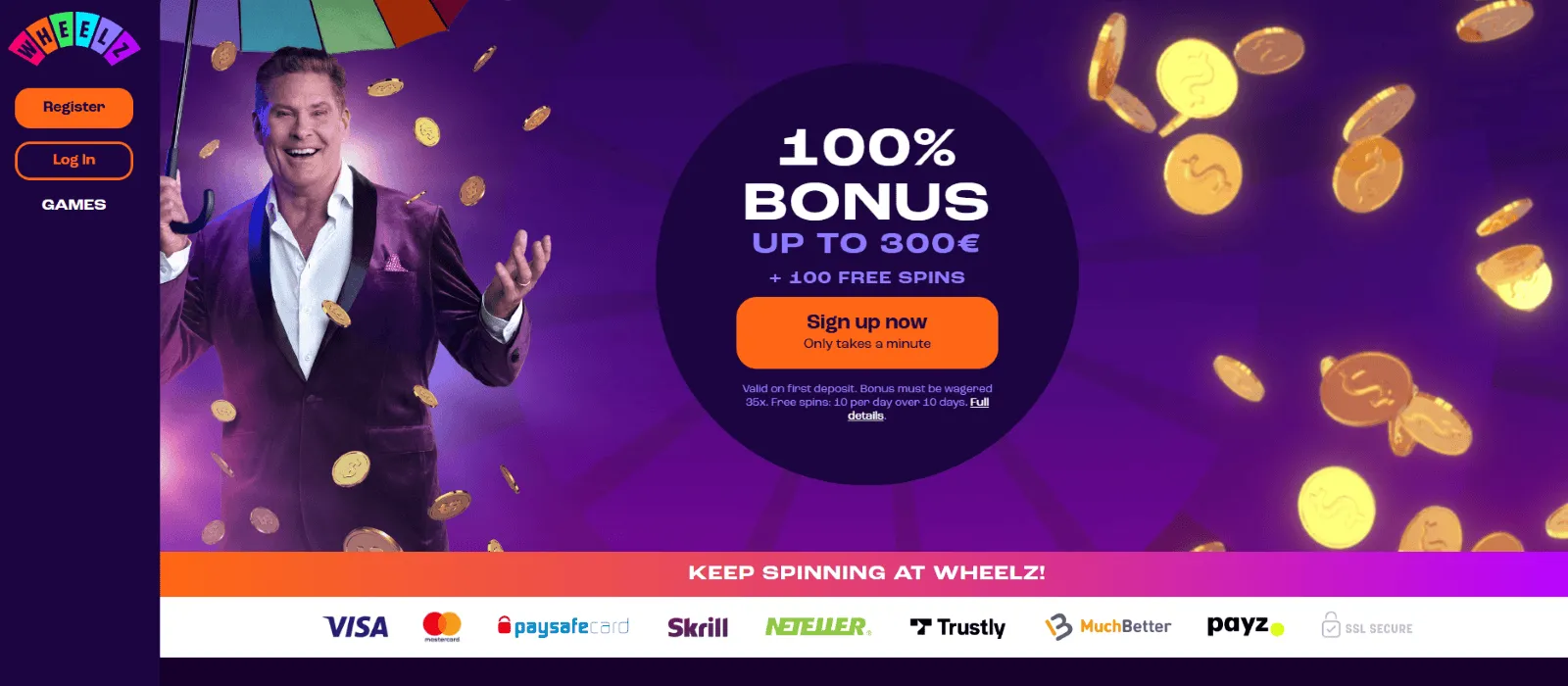 Wheelz online casino Wheelz casino