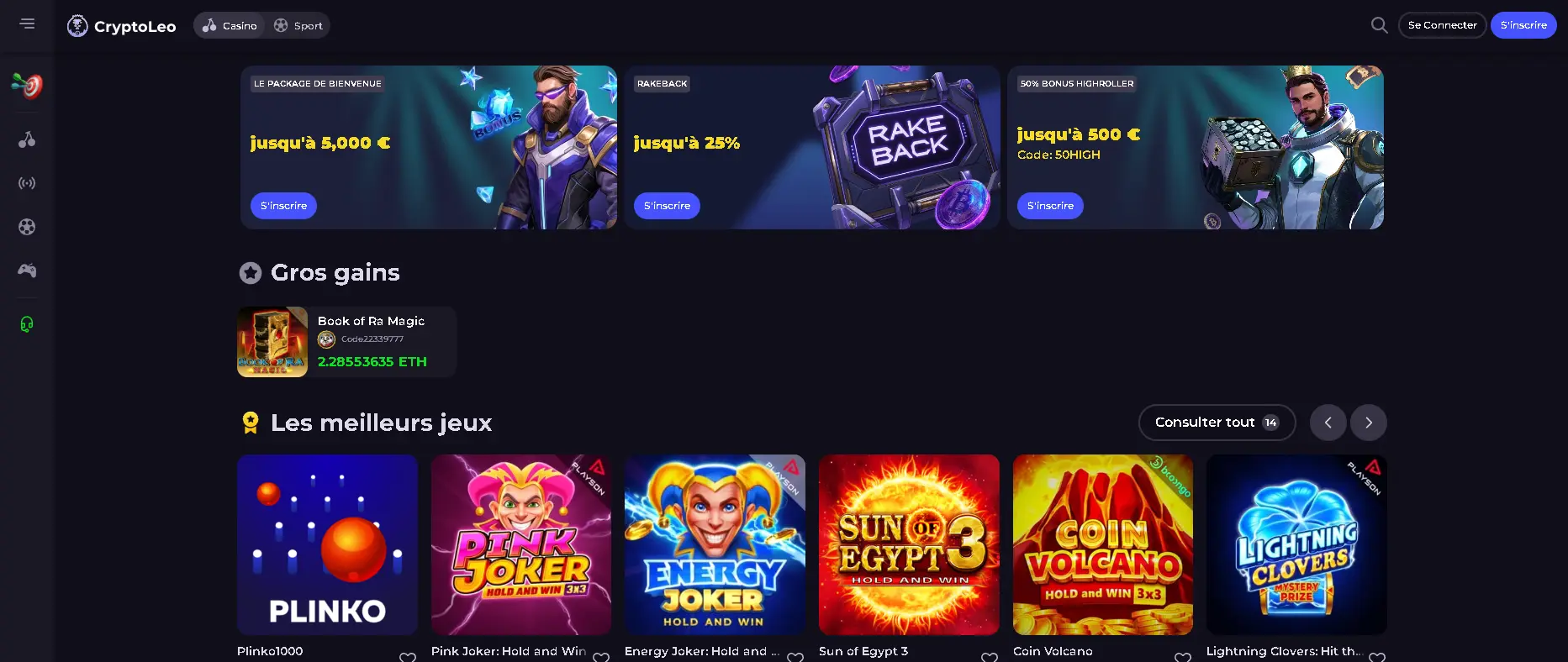 CryptoLeo casino CryptoLeo