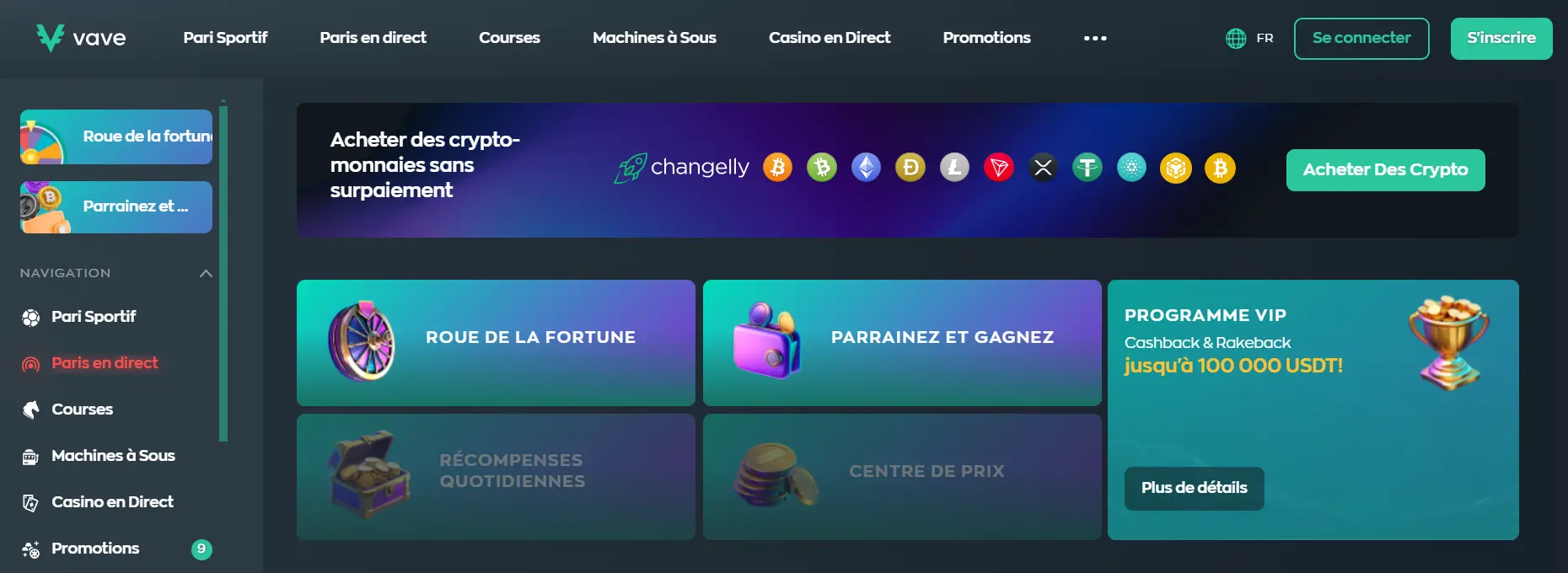 VAVE casino VAVE